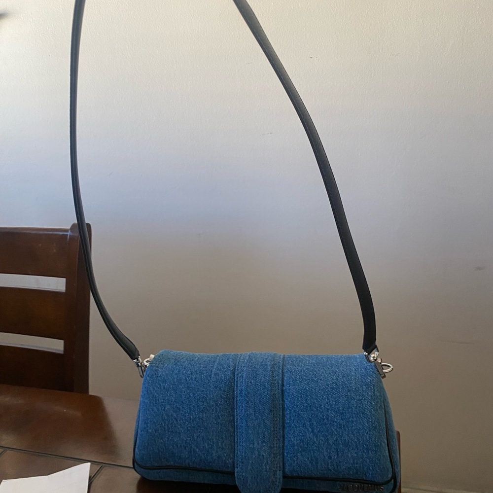 Jacquemus Denim Blue Shoulder Bag - Picture 9 of 12